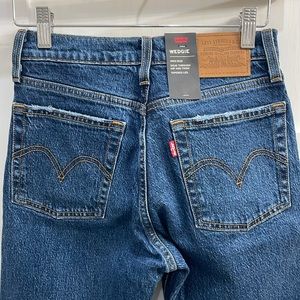 Levi’s Wedgie High Rise Tapered Leg Jeans